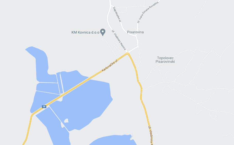 Google Maps, Pisarovina prometnice