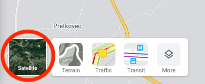 Google Maps prikazi sloja 2